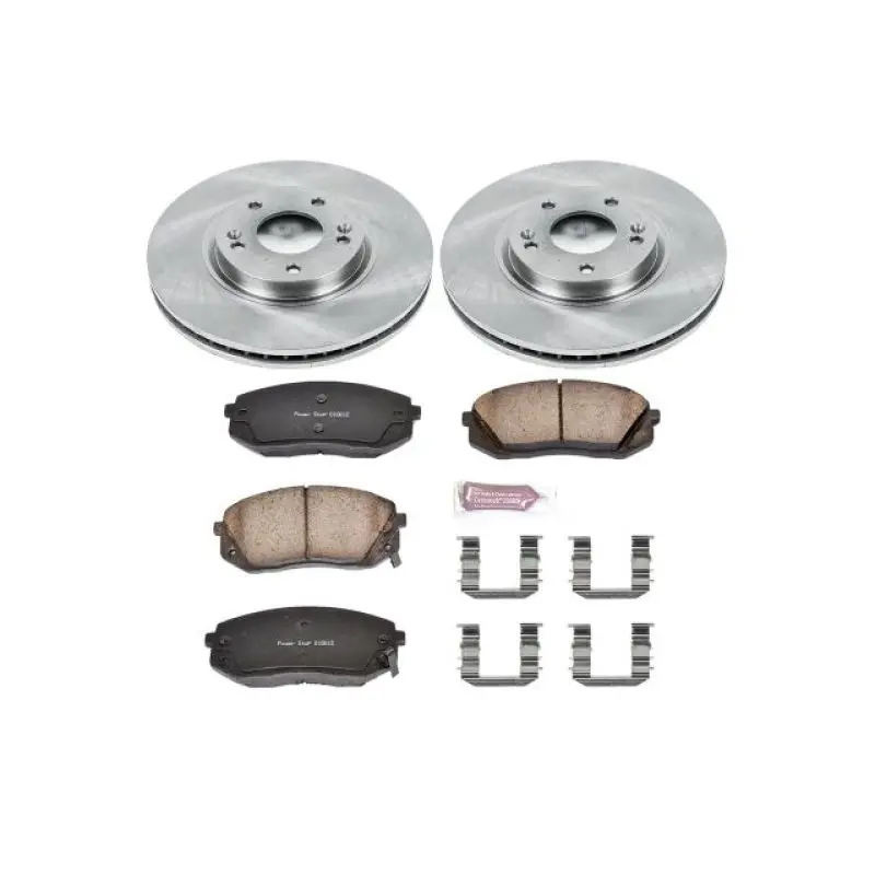Power Stop 10-15 Hyundai Tucson Front Autospecialty Brake Kit 1