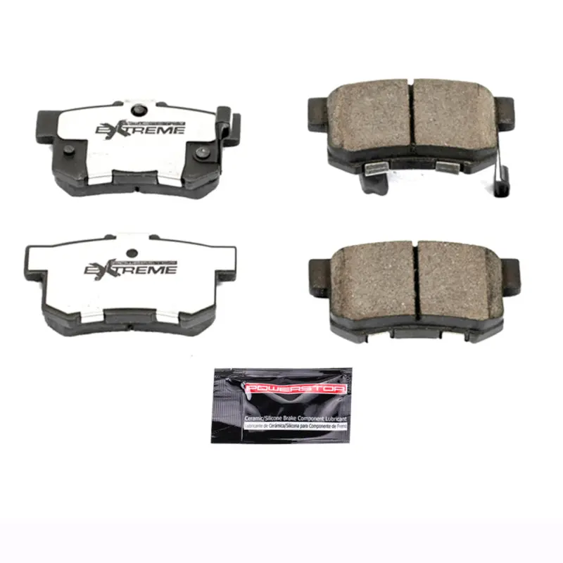 Power Stop 97-99 Acura Cl Rear Z26 Extreme Street Brake Pads W/Hardware 1