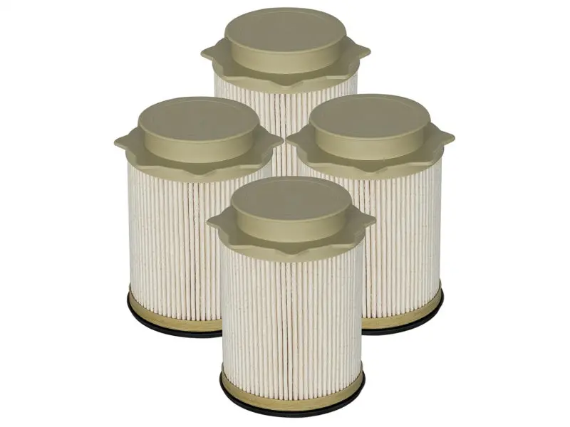 Afe Proguard D2 Fuel Filter (4 Pack) 10-16 Dodge Ram Diesel Trucks 6.7L (Td) 1