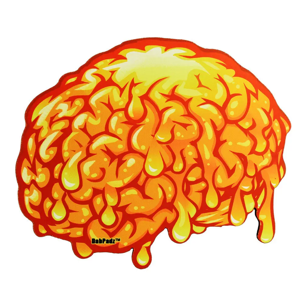 Dabpadz Die Cut Dab Mat | 10 X 8 Inch | Dab Brains 1
