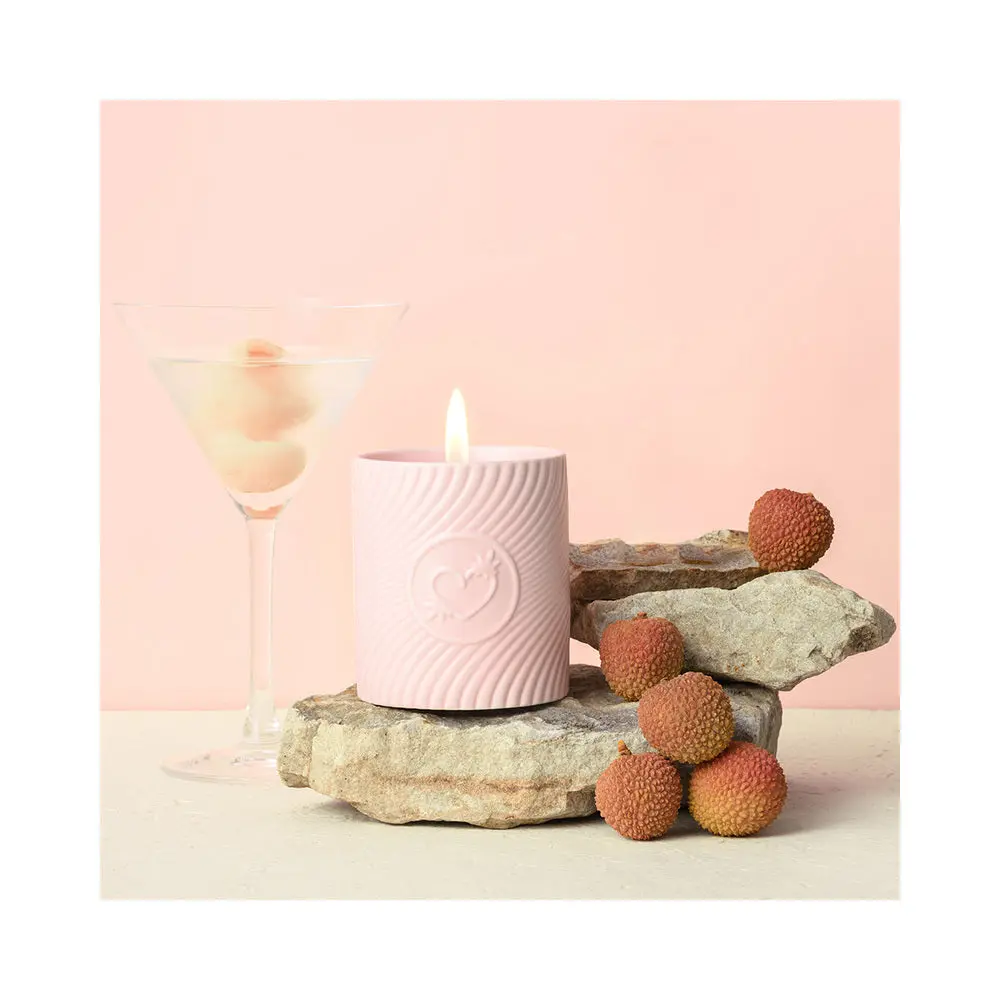 Highonlove Pink Massage Candle Litchi Martini 1