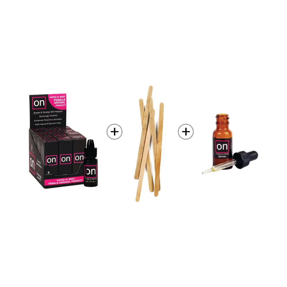 Sensuva On Original Arousal Oil Refill Kit (12 Bottles) 1