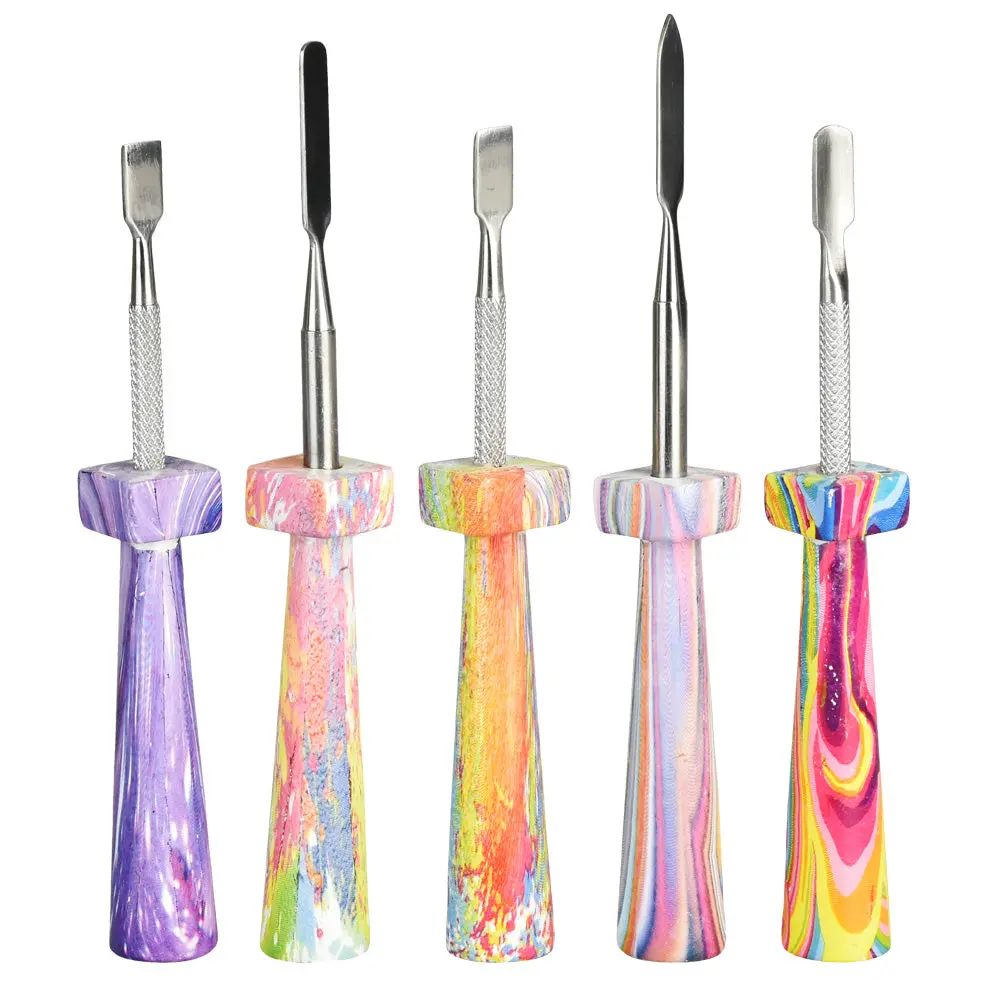 Colorful Resin Dab Tool - 5"/ 5Pc 1
