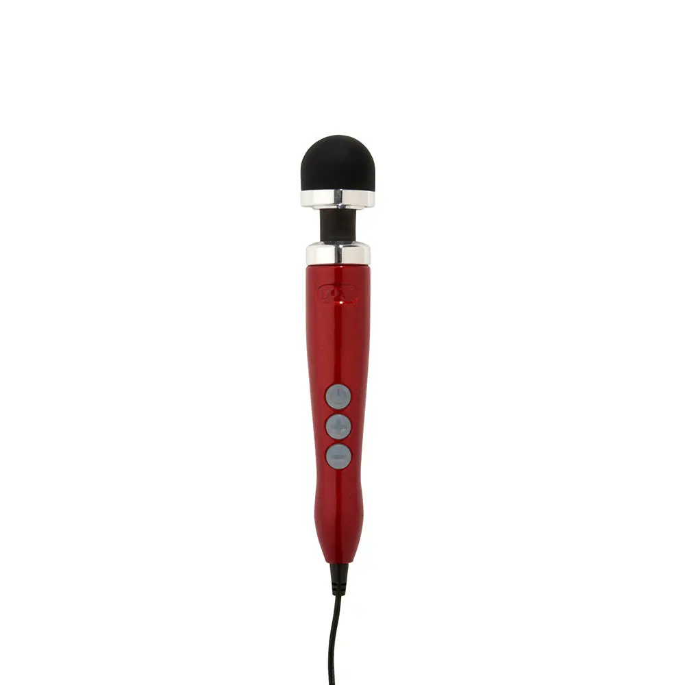 Doxy Die Cast 3 Compact Wand Vibrator Candy Red 1