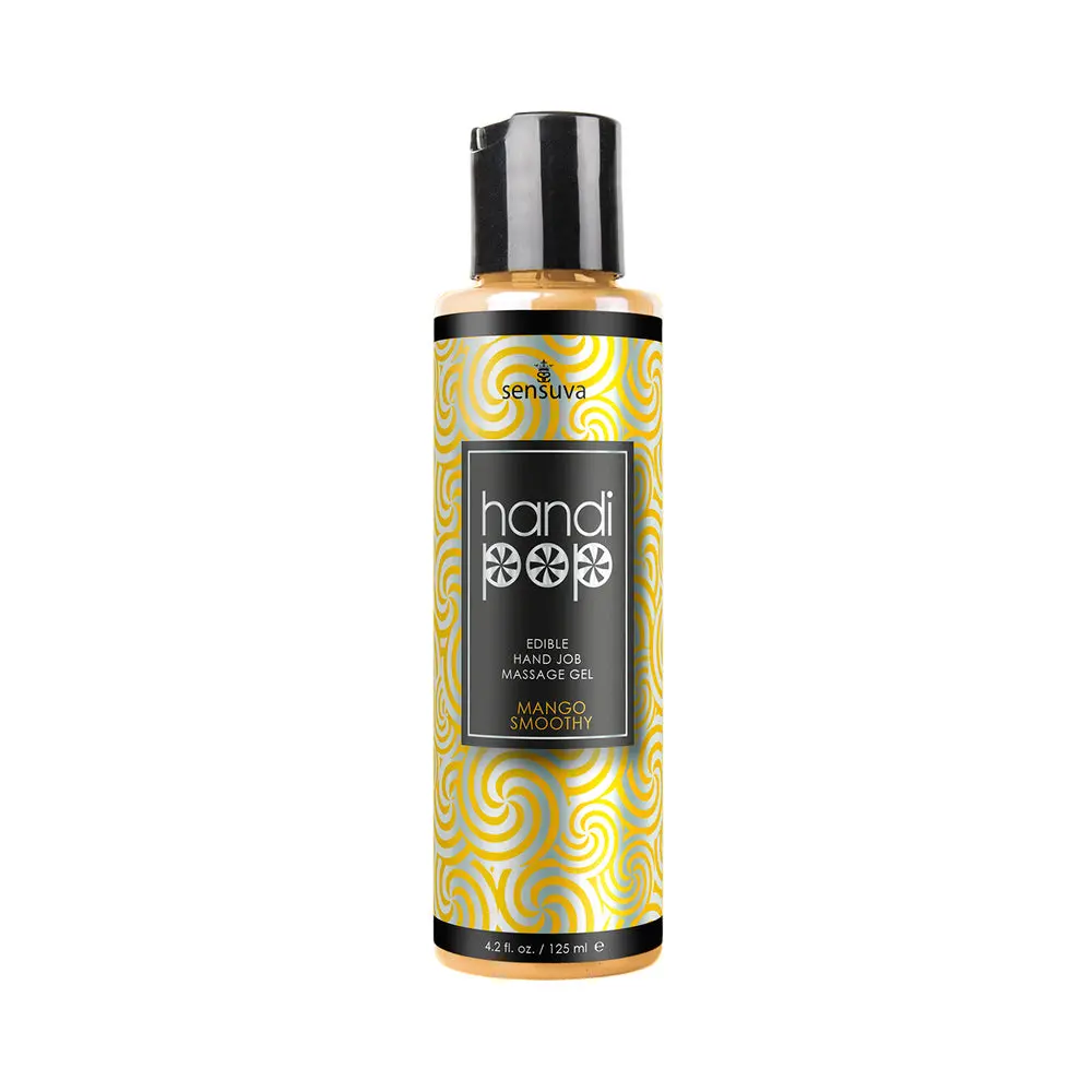 Sensuva Handipop Edible Massage Gel Mango Smoothy 4.2 Oz 1