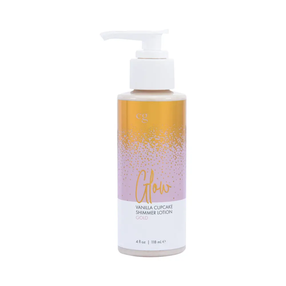 Cg Glow Vanilla Cupcake Shimmer Lotion Gold 4 Oz. 1