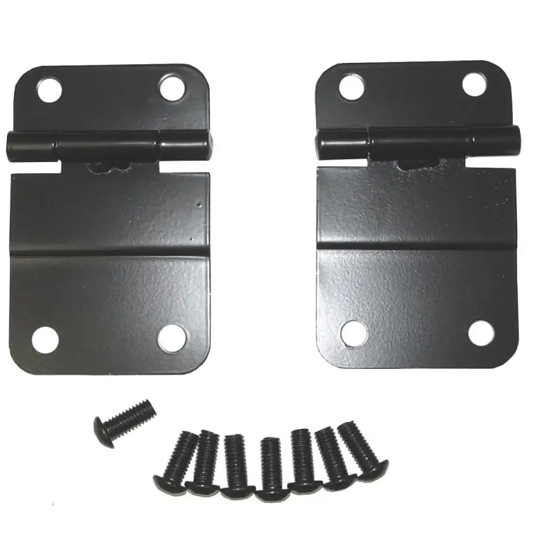 Rugged Ridge 76-86 Jeep Cj Black Lower Tailgate Hinge Set 2