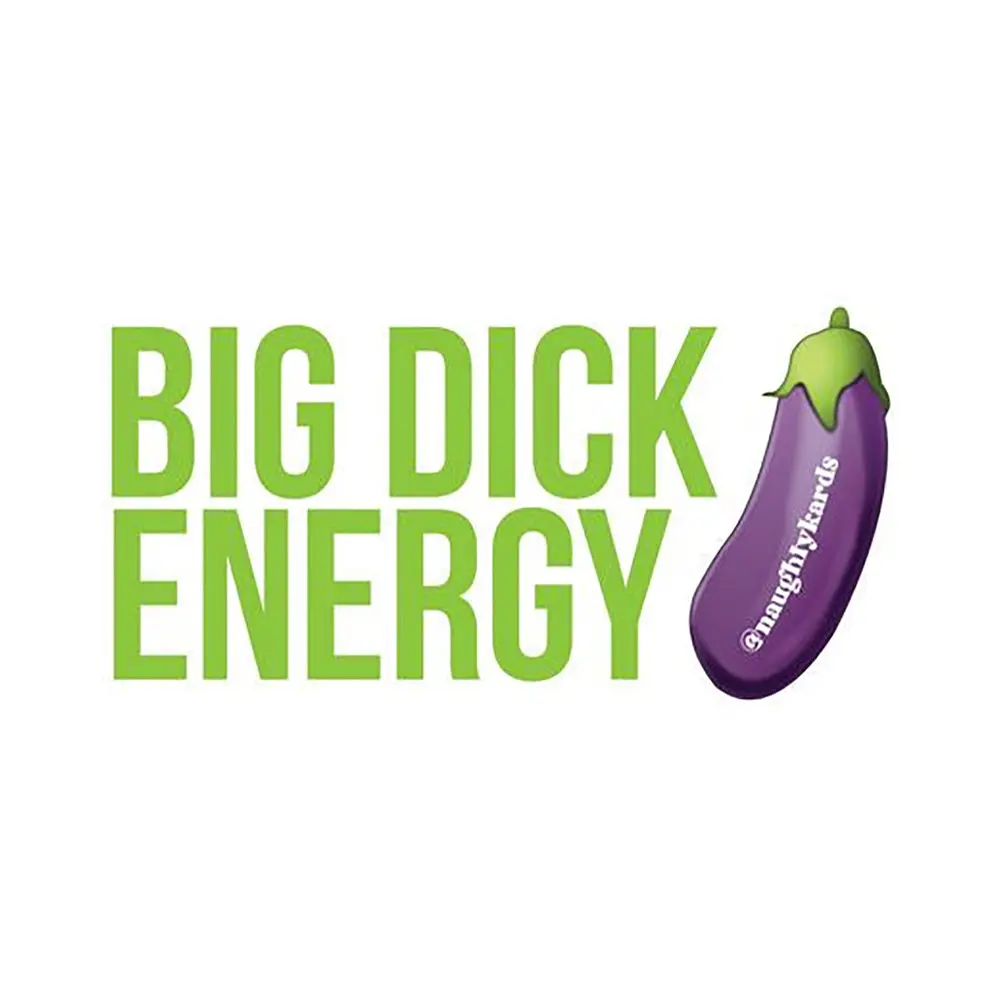 Big Dick Energy Sticker 3-Pack 1
