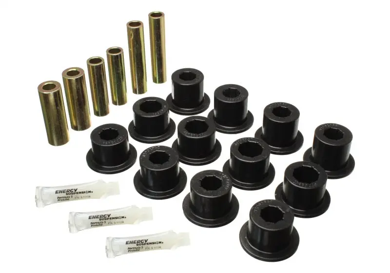 Energy Suspension 07-21 Toyota Tundra Leaf Spring Bushing Set - Black 1
