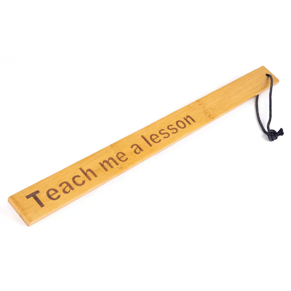 Bamboo Paddle Teach Me A Lesson 1