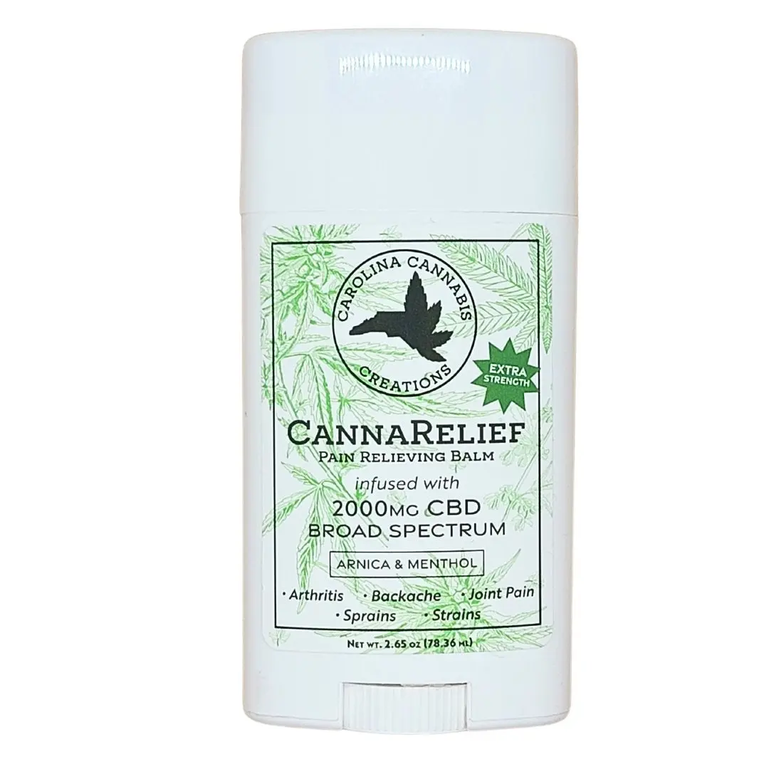 Cannarelief 2000Mg Pain Relieving Balm | Carolina Cannabis Creations 1