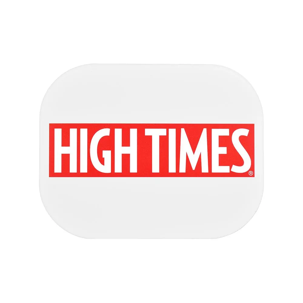 High Times X Pulsar Mini Magnetic Rolling Tray Lid - White Logo / 7"X5.5" 1