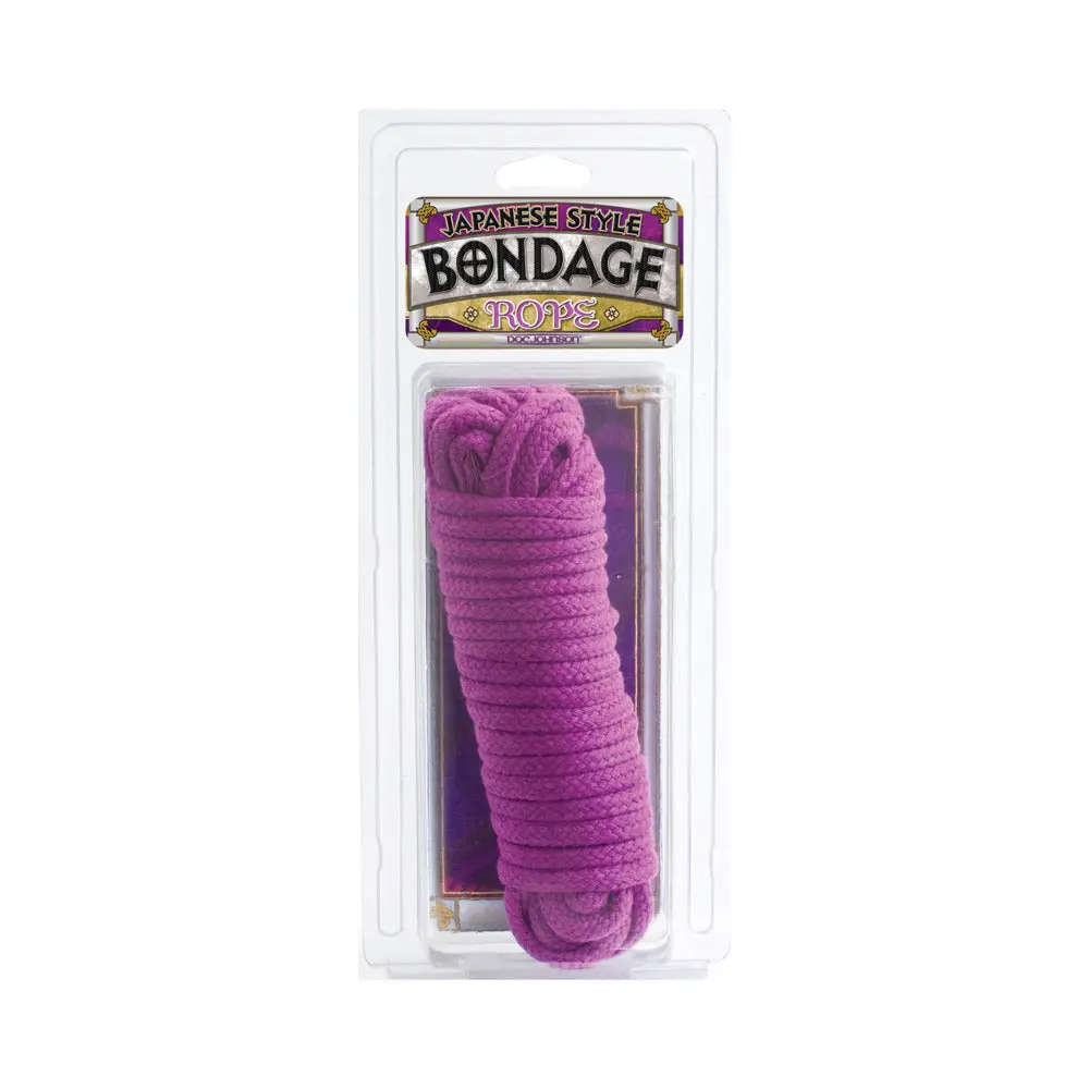 Bondage Rope Cotton (Purple) 1