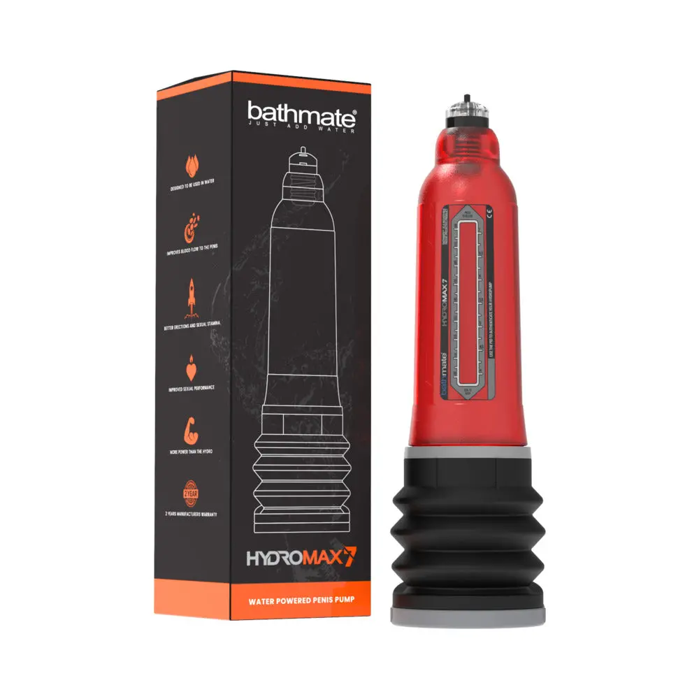 Bathmate Hydromax7 Red 1