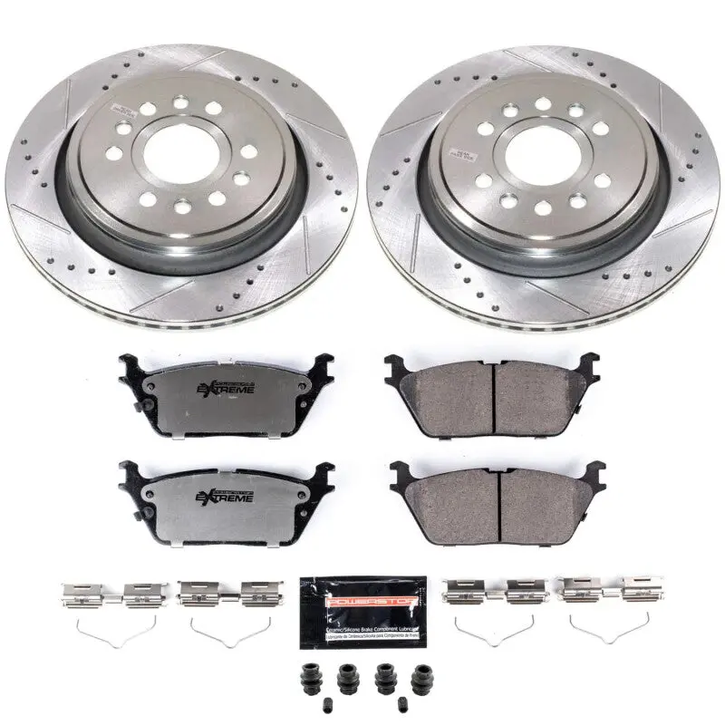 Power Stop 22-23 Jeep Grand Wagoneer Rear Z36 Truck & Tow Brake Kit 1