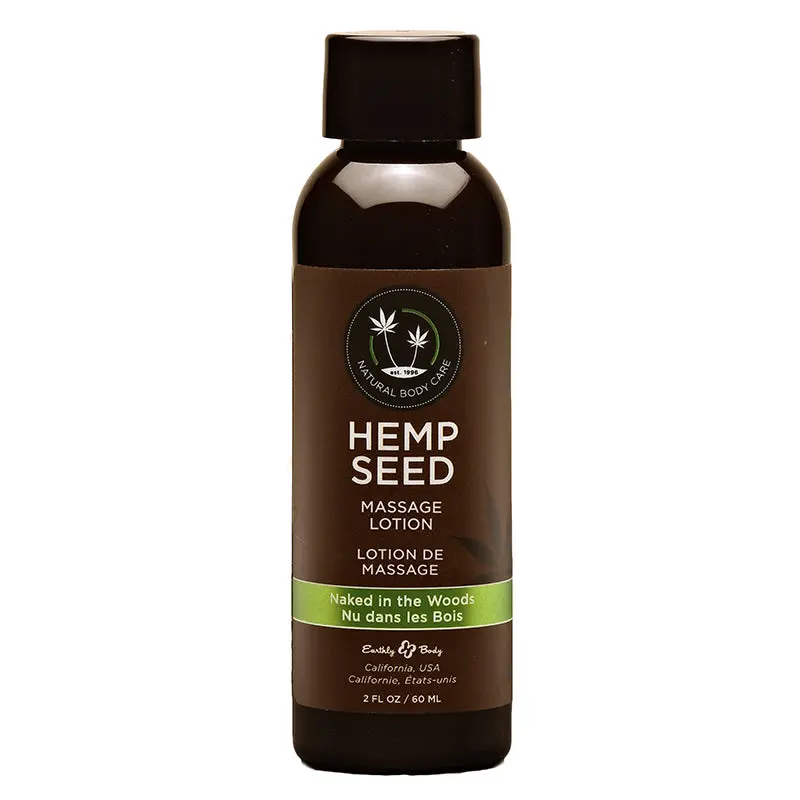 Earthly Body Massage Lotion Naked In The Woods 2Oz 1