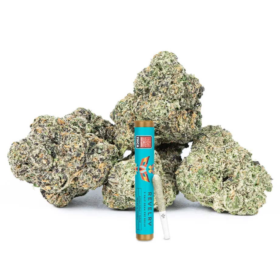 Revelry Pink Guava Thca Pre Rolls 2 Pack 1