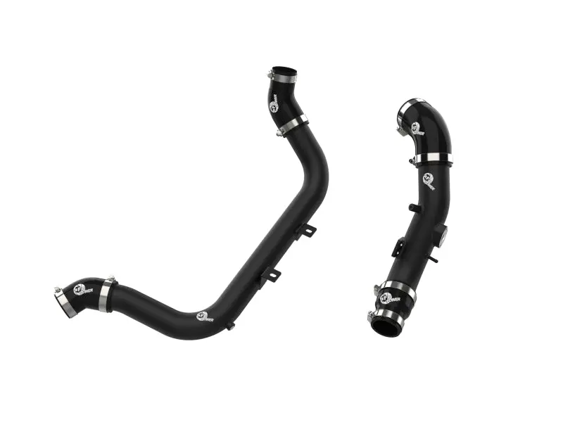 Afe Bladerunner Aluminum Hot And Cold Charge Pipe Kit Black 17-20 Hyundai Elantra Gt L4-1.6L (T) 1