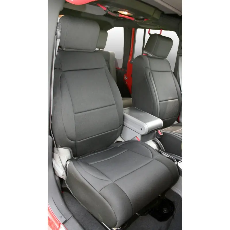 Rugged Ridge Neoprene Front Seat Covers 07-10 Jeep Wrangler Jk 1