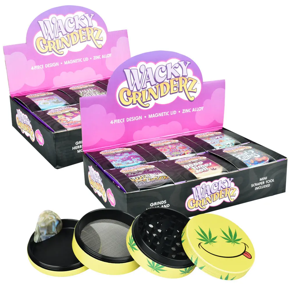 Wacky Grinderz | 4Pc | 2.5" | 6Pc Display 1