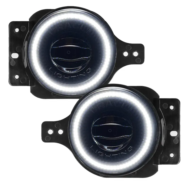 Oracle Jeep Wrangler Jl/Gladiator Jt Sport High Performance W Led Fog Lights - White See Warranty 1