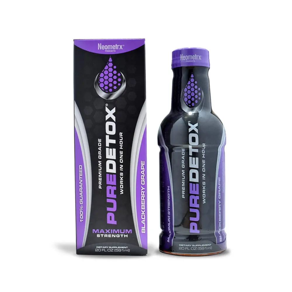 Pure Detox Maximum Strength 20Oz - Blackberry Grape 1
