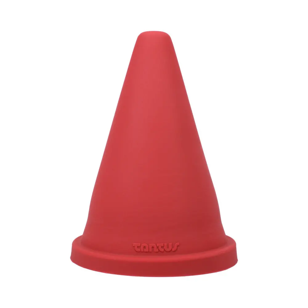 Tantus Cone Squat Dildo Ruby (Box) 2