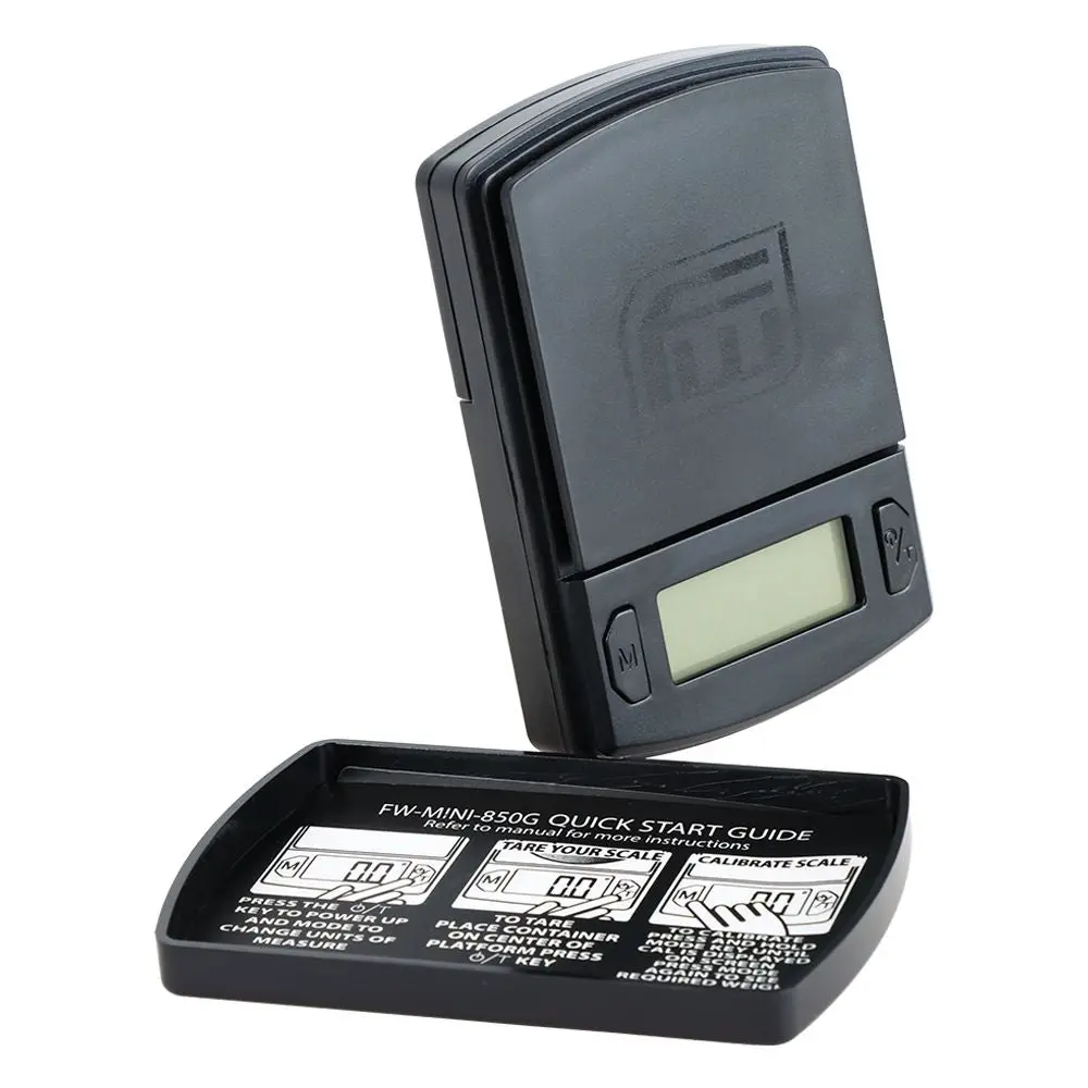 Fast Weigh Mini Digital Pocket Scale - 850G X 0.1G / Black 1