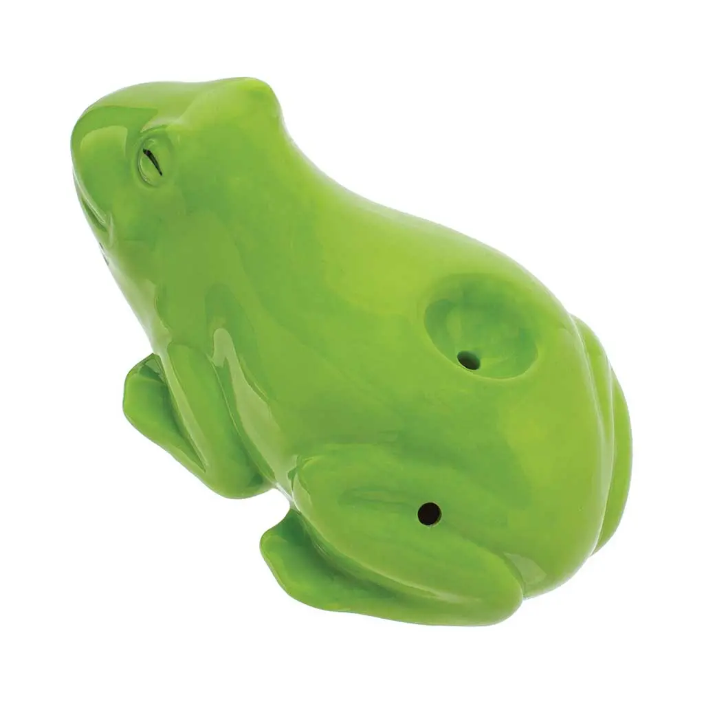 Frog Ceramic Hand Pipe 1