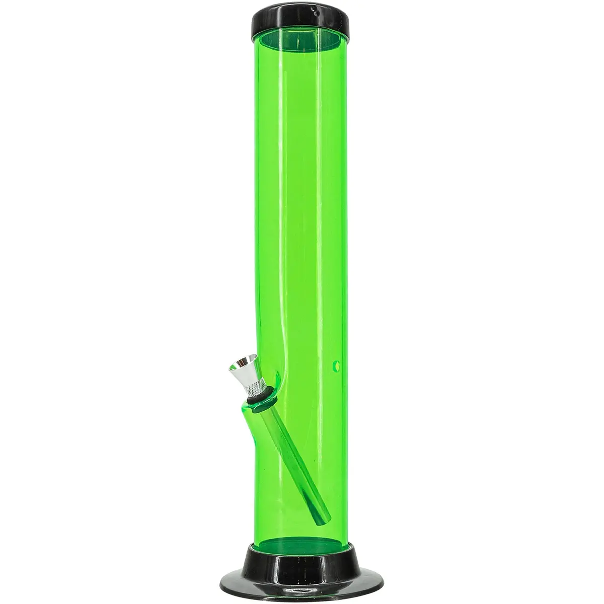 Straight Tube Acrylic Bong  6-9-12-15" 1