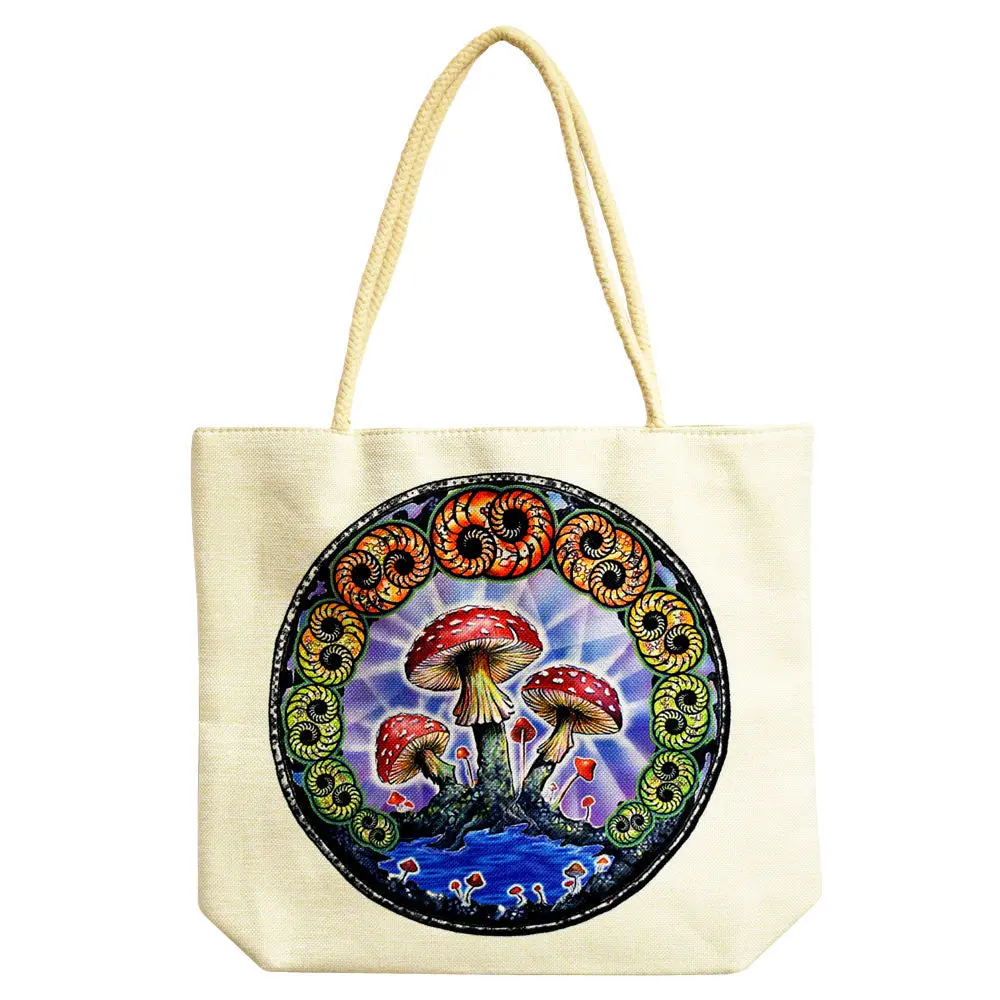 Jute Rope Handled Tote Bag 1