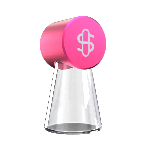 Stündenglass Ash Catcher - Pink 1