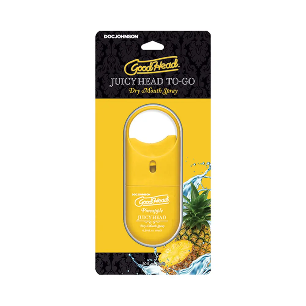Goodhead Juicy Head Dry Mouth Spray To-Go Pineapple .30 Oz. 1