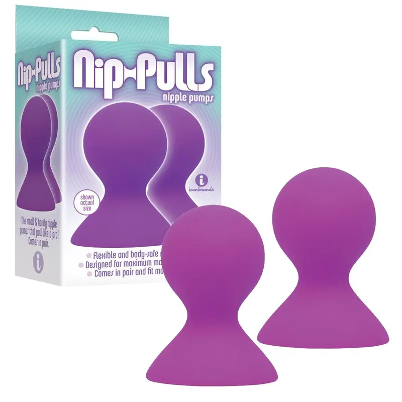 The 9'S, Silicone Nip-Pulls, Violet 1