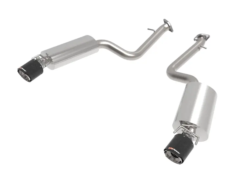 Afe Lexus Is350 14-22 V6-3.5L Takeda Axle-Back Exhaust System- Carbon Fiber Tip 1