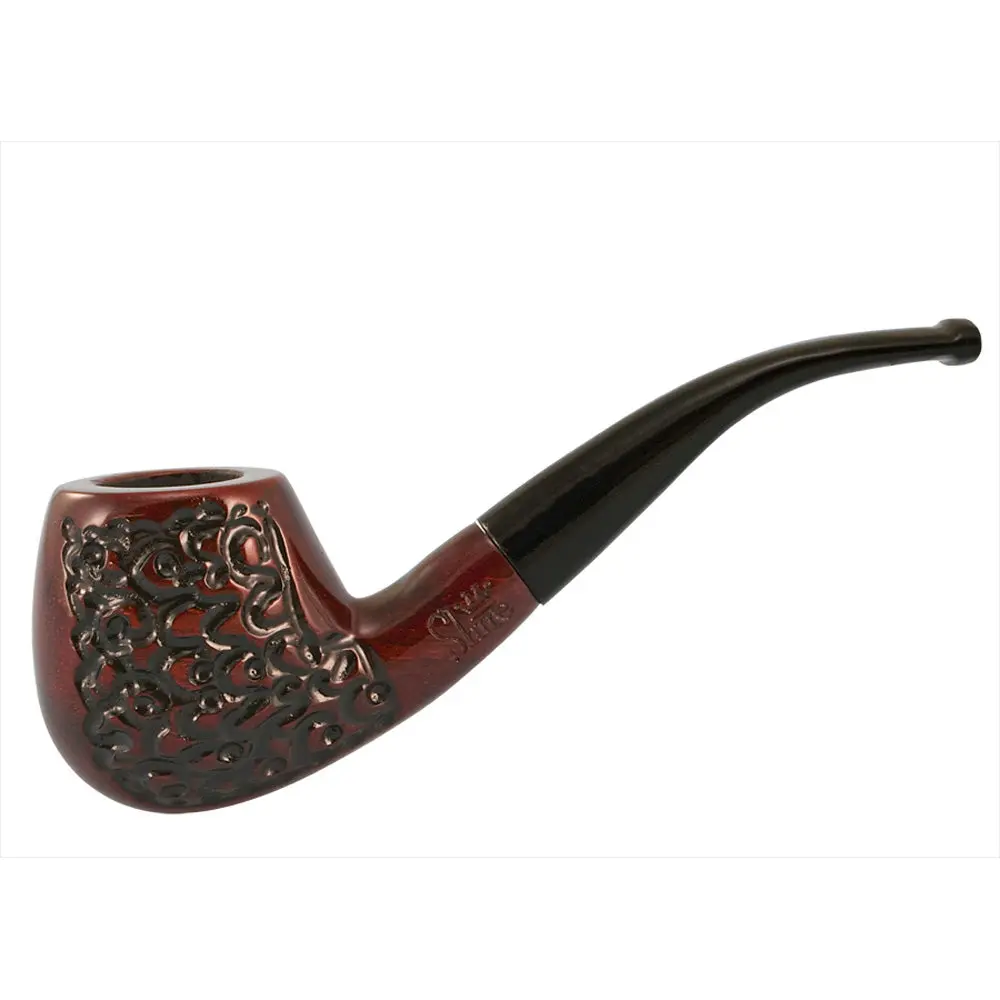 Pulsar Shire Pipes The True Scotsman | Engraved Bent Brandy Smoking Pipe 1