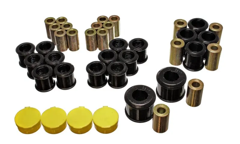 Energy Suspension 90-96 Nissan 300Zx Black Rear Control Arm Bushing Set 1
