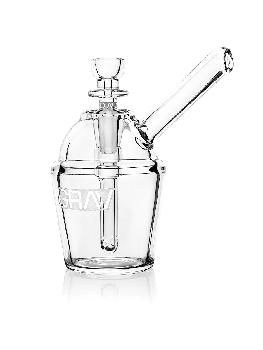 Grav® Slush Cup Pocket Bubbler - Clear 1