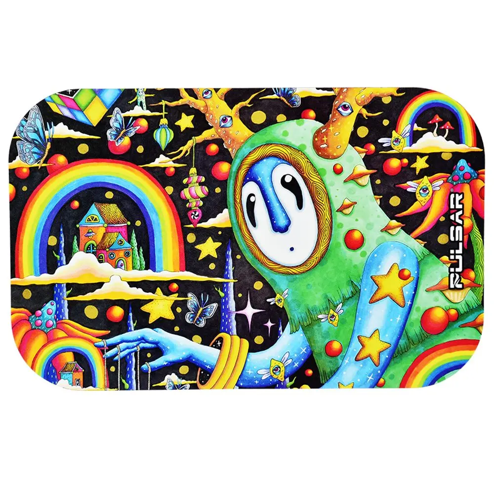 Pulsar Magnetic Rolling Tray Lid - The World Was Mad / 11"X7" 1