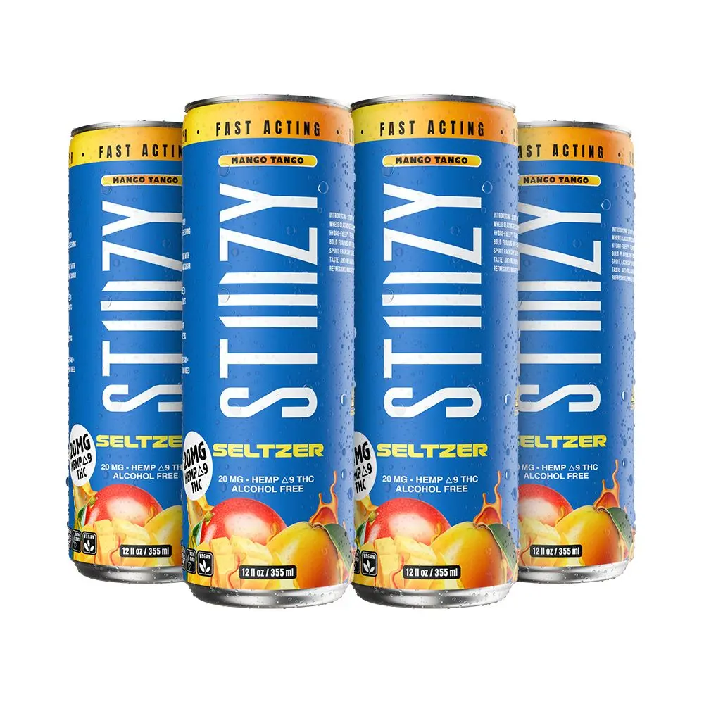 Stiiizy D9 Hemp Seltzer | 12Oz | 20Mg | 24Ct Case 2