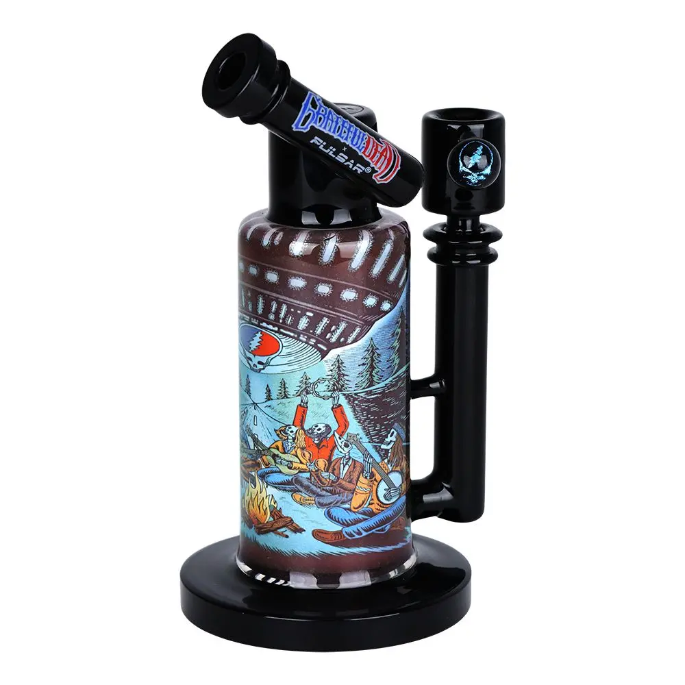 Grateful Dead X Pulsar Inside Print Water Pipe - 8.5" / 14Mm F / Ufo Jam 1