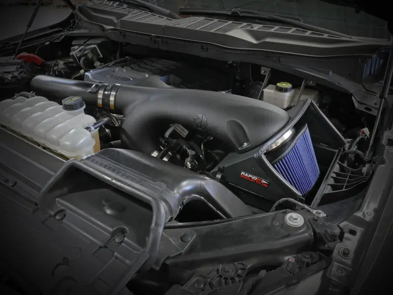 Afe Rapid Induction Cold Air Intake System W/Pro 5R Filter 2021+ Ford F-150 V6-3.5L (Tt) 2