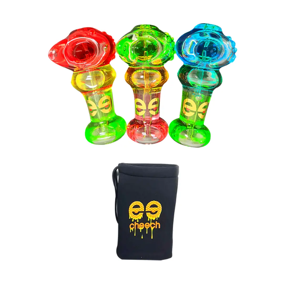 Cheech Glass 4" Tri Glycerin 1