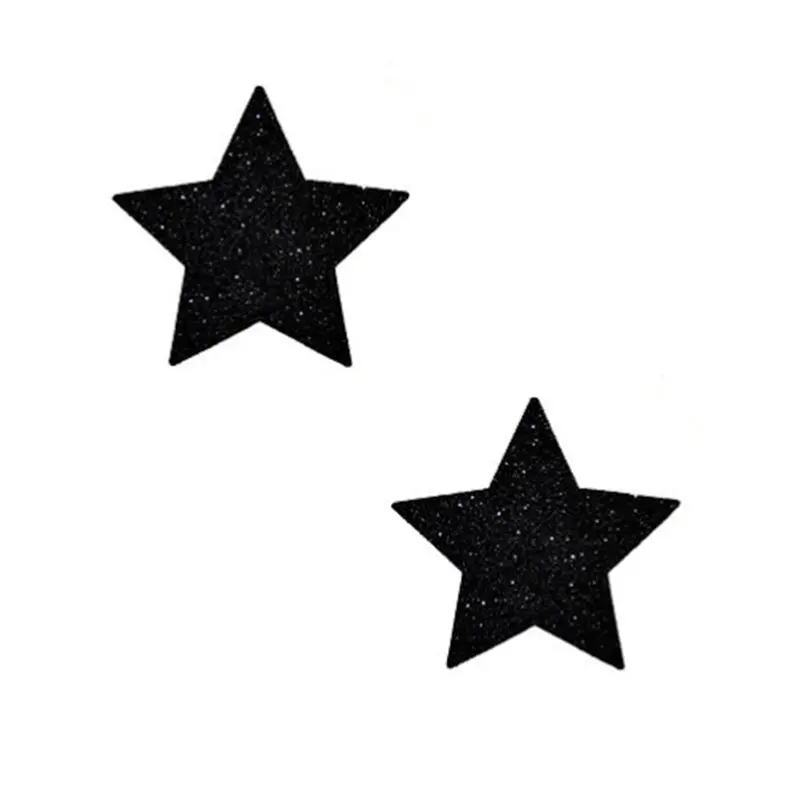 Neva Nude Pasty Starry Night Glitter Malice Black Set Of 6 1