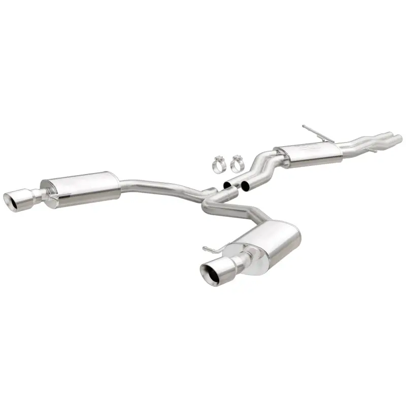 Magnaflow Sys C/B 12-15 Audi A6 / A7 3.0L V6 Ss 2.5In Dual Split Rear Ext 4In Tips 1