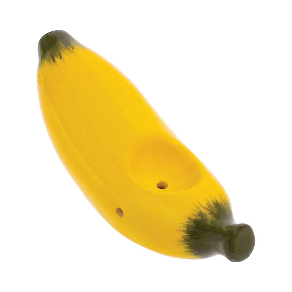 Banana Ceramic Pipe - Wacky Bowlz 1