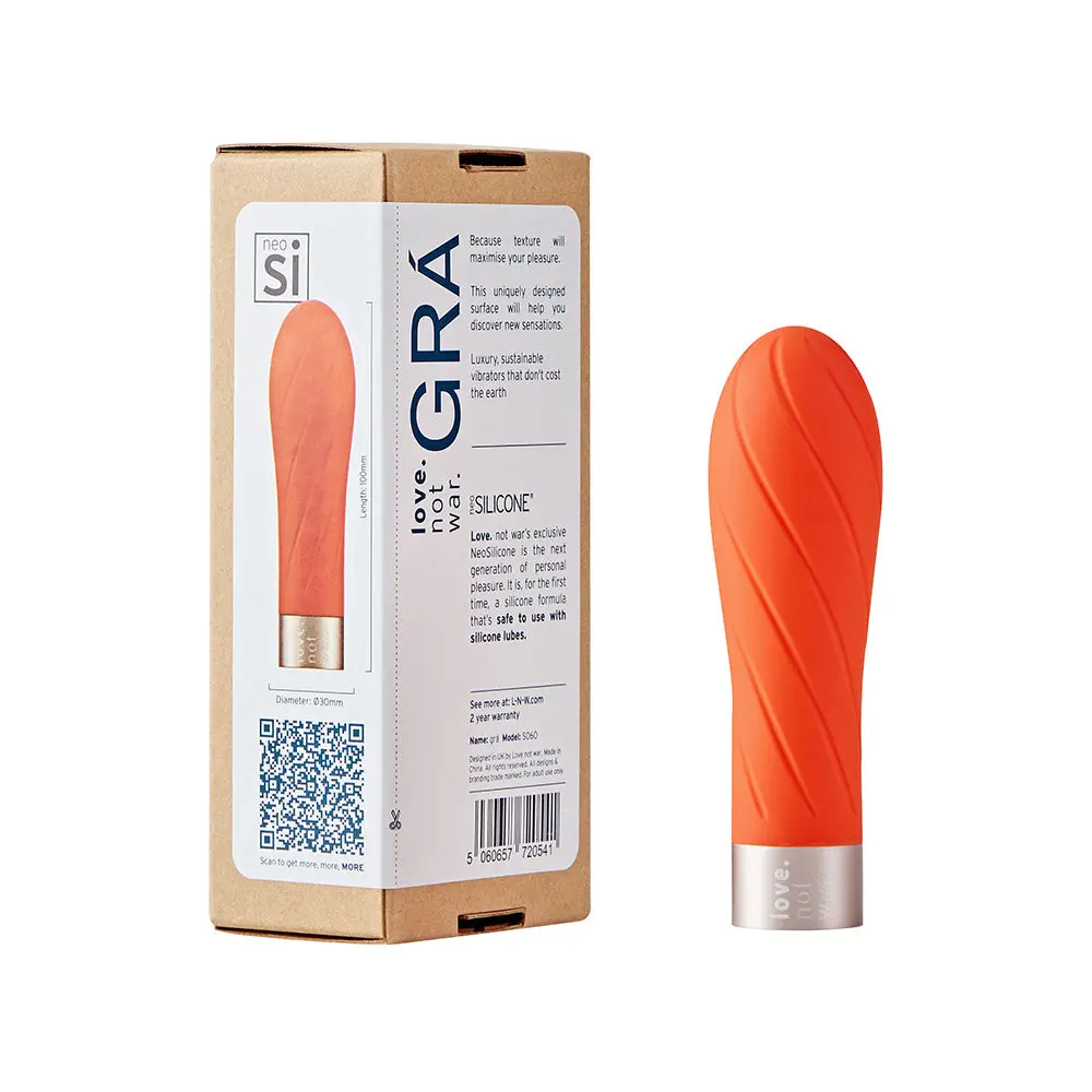 Love Not War Gra Head Orange 1