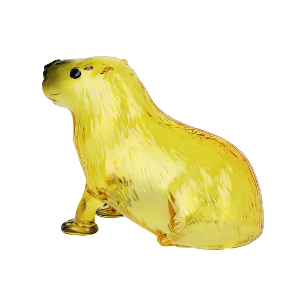 Capybara Glass Hand Pipe - 5" 2