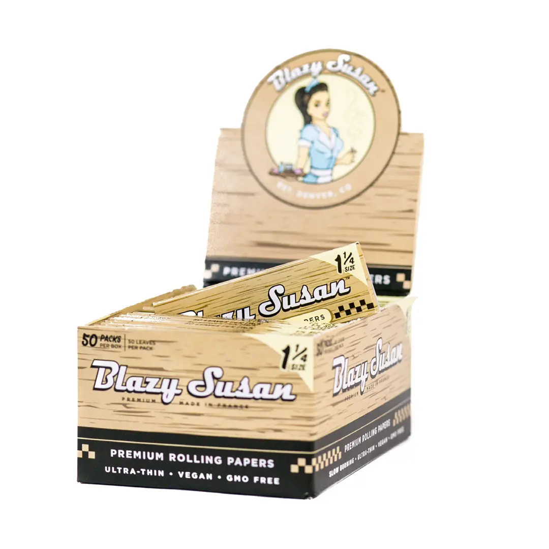 Blazy Susan Unbleached Rolling Papers 4