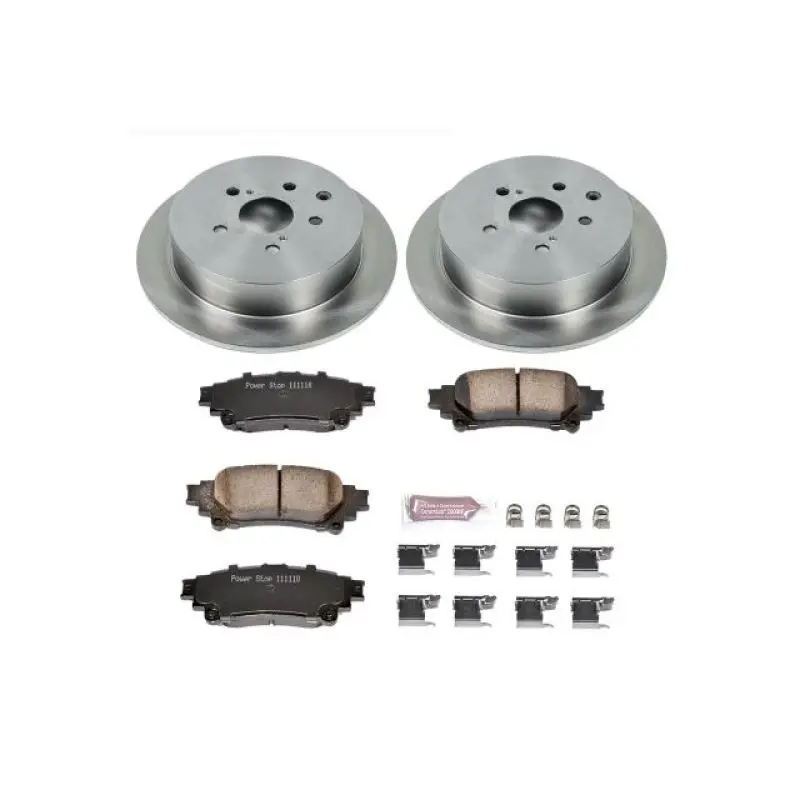 Power Stop 10-15 Lexus Rx350 Rear Autospecialty Brake Kit 1